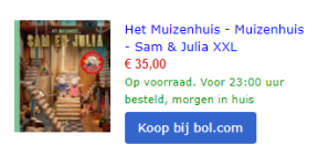 Het muizenhus bol