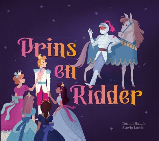 Prent Ridder Prins en Ridder – In de Boekenkast
